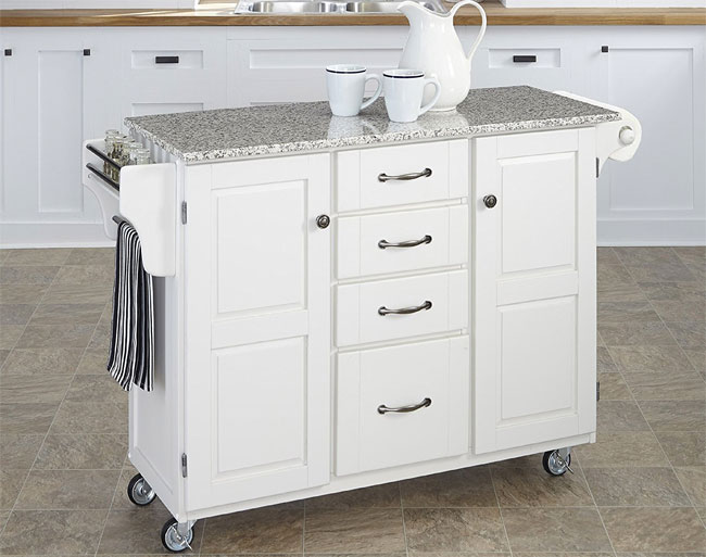 Rolling kitchen island