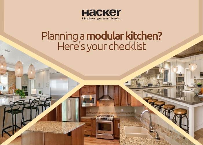 Planning a modular kitchen? Here’s your checklist