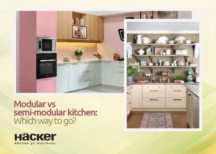 Modular vs semi-modular kitchen: Which way to go?