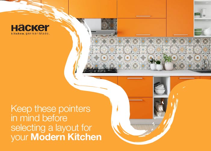 Keep These Pointers in Mind Before Selecting a Layout For Your Modern Kitchen