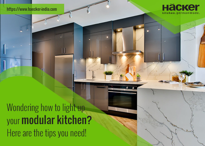 Wondering How to Light Up Your Modular Kitchen? Here Are The Tips You Need!
