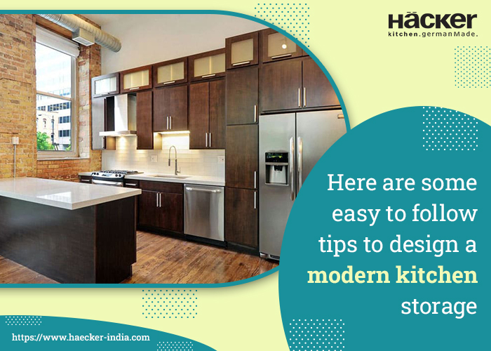 Here Are Some Easy to Follow Tips to Design a Modern Kitchen Storage