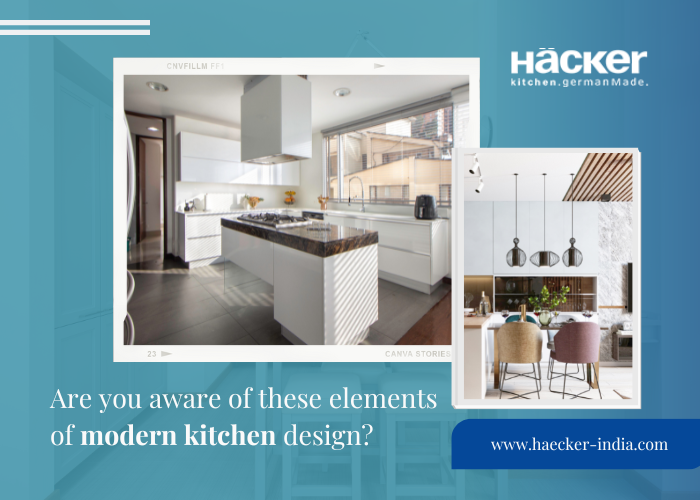 Are You Aware Of These Elements Of Modern Kitchen Design?