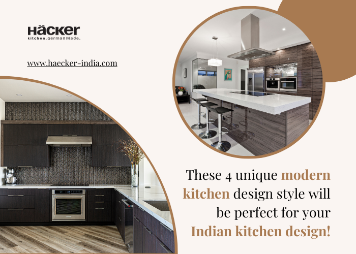 These 4 Unique Modern Kitchen Design Styles Will Be Perfect For Your Indian Kitchen Design
