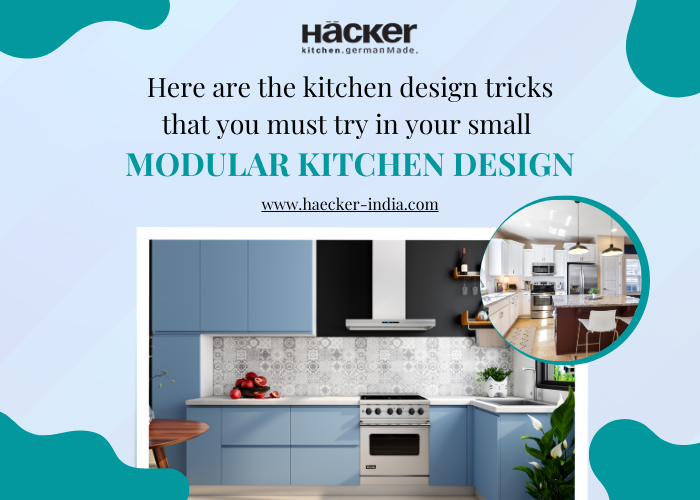Here Are The Kitchen Design Tricks That You Must Try In Your Small Modular Kitchen Design