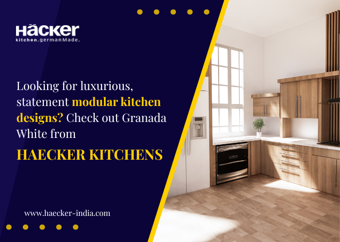 Looking For Luxurious, Statement Modular Kitchen Designs Check Out Granada White From Haecker Kitchens