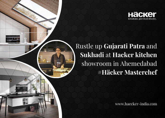 Rustle up Gujarati Patra and Sukhadi at Hacker Kitchens showroom in Ahmedabad