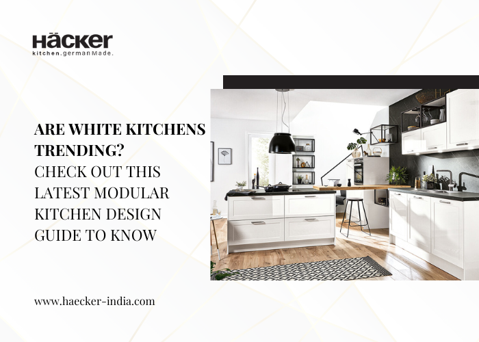 Are White Kitchens Trending? Check Out This Latest Modular Kitchen Design Guide To Know