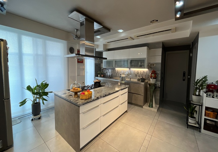 island kitchen design