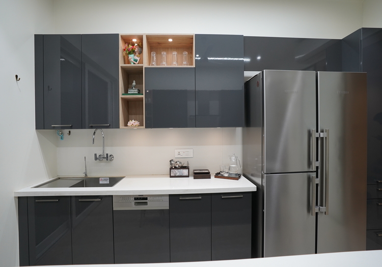 Handleless Kitchens The Rise of Minimalist Luxury in Indian Homes