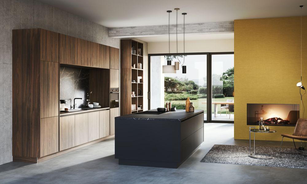 AV 2041-GL Dark Walnut / AV 2135-GL Black
